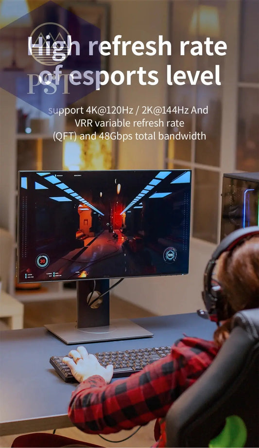 8K HDMI 2.1 Kabel 4K@120Hz 8K@60Hz 48Gbps EARC ARC HDCP Ultra High Speed HDR für RTX Videokabel PC Laptop Projektor HD TV PS5 Elektronik - Medien - Kabel PST PS Tradings