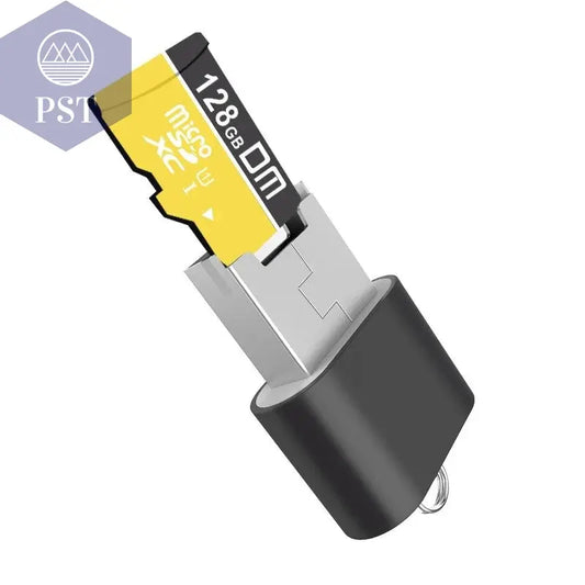 DM CR015 Micro SD Card Reader with innovative TF card slot change the card reader into a usb flash drive for computer or for car PST PS Tradings