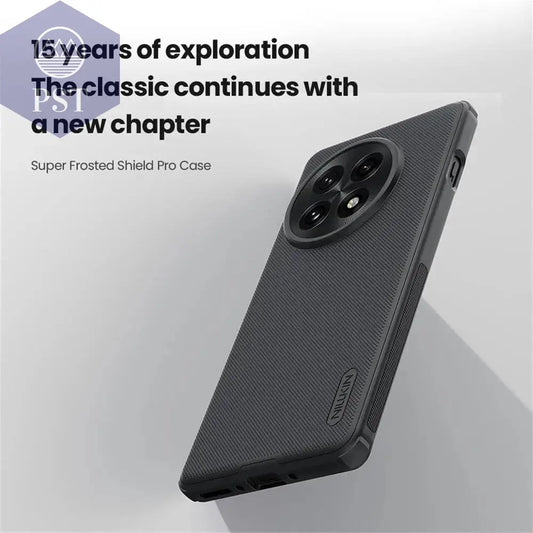 For OnePlus 13 Case Nillkin Super Frosted Shield Pro Soft TPU Frame Hard PC Shell Shockproof Back Cover For 1+13 One Plus 13 - PST PS Tradings
