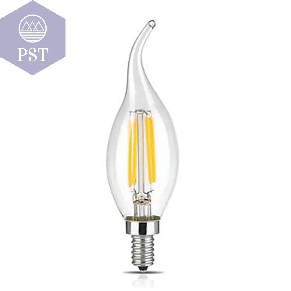 10pcs LED Bulb E14 4W/6W Dimmable Edison Retro Filament Candle Light AC220V C35 Warm/Cold White 360 Degree Energy Saving Lamp       PST PS Tradings