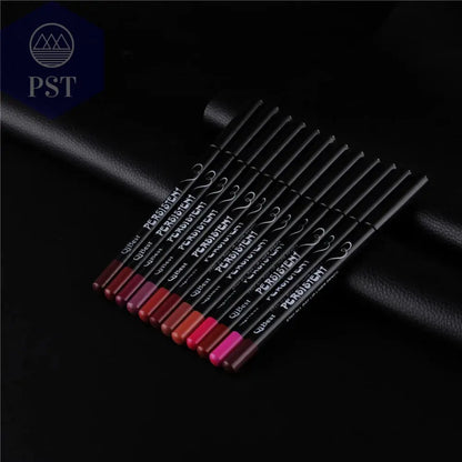 12 stc. professional Lip Liner Waterproof Wasserfest nude Lip Liner Set 12 Stück       PST PS Tradings