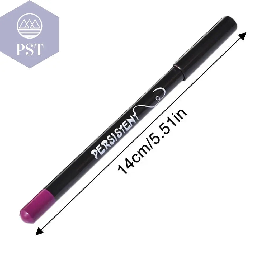 12 stc. professional Lip Liner Waterproof Wasserfest nude Lip Liner Set 12 Stück       PST PS Tradings