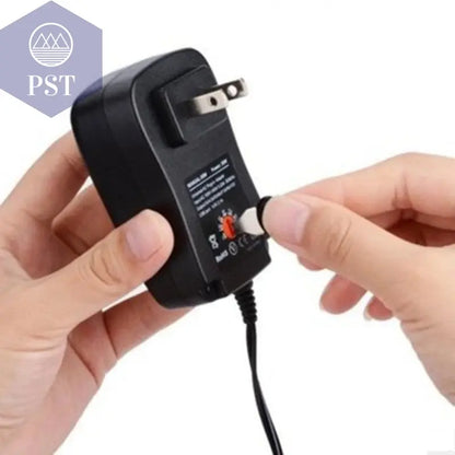 3V 4.5V 5V 6V 7.5V 9V 12V 2A 2.5A AC/DC Adapter Adjustable Power Supply Universal Adaptor Charger for LED Light Bulb Strip CCTV - PST PS Tradings