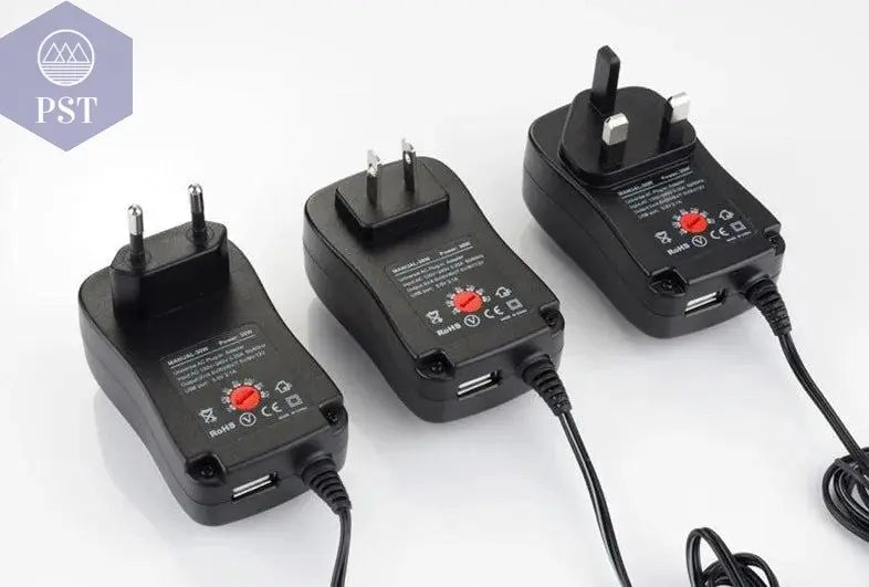 3V 4.5V 5V 6V 7.5V 9V 12V 2A 2.5A AC/DC Adapter Adjustable Power Supply Universal Adaptor Charger for LED Light Bulb Strip CCTV - PST PS Tradings