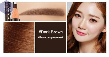 5 teile/satz Augenbraue Bleistift Make-Up Braun Augenbraue Enhancer Kosmetische Kunst Wasserdicht Bleistift Tönung Stereo Arten Schönheit Werkzeuge Billig       PST PS Tradings