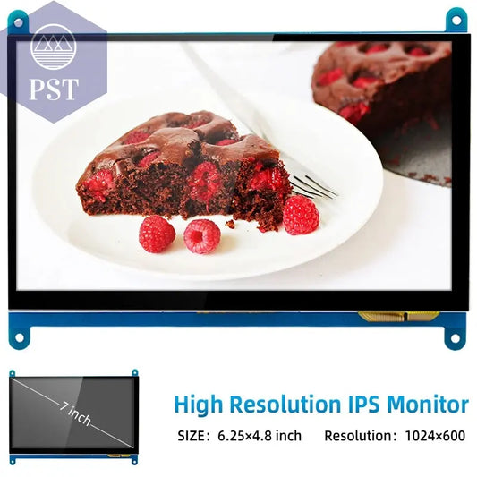 7-Zoll-Touchscreen Raspberry Pi 5 kapazitives HDMI-kompatibles TFT-LCD für Orange Pi 5 Plus 3B RPI 5 4B 3B+ PC Windows AIDA64  Computer & Office - Security & Protection - Video Surveillance - CCTV Accessories     PST PS Tradings