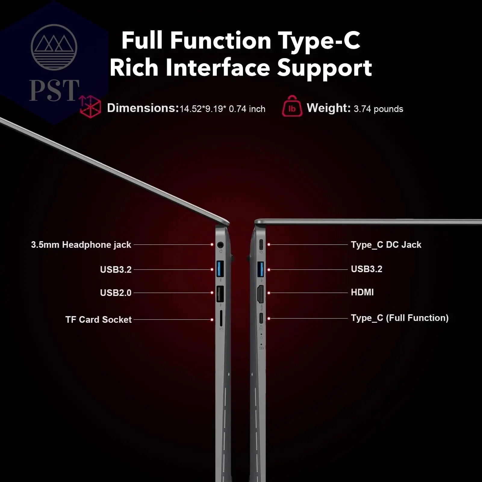 ACEMAGIC Ax16Pro Gaming Laptop 16,1" IPS FHD AMD Ryzen ™ 7 5700U Notebook 16 GB DDR4 + 512 GB PCI-E 53,58 Wh Windows 11 Gaming PC Laptops Mobile Computer PST PS Tradings  PST PS Tradings  PST PS Tradings