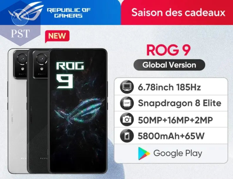 ASUS ROG Phone 9, Neues Offizielles Snapdragon 8-Flaggschiff Gaming Smartphone Mobile Phone Das Bald Kommt PST PS Tradings  PST PS Tradings  PST PS Tradings