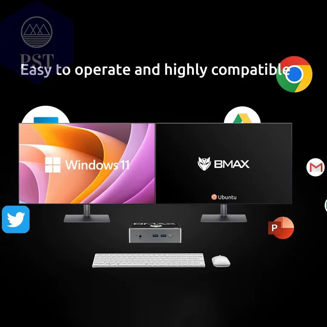 B4 Mini PC Windows 11 PC Intel N95 16GB DDR4 512GB SSD 4 Cores 4K 60HZ Linux Intel UHD Graphics HDMI M.2 SATA 2280 USB PST PS Tradings Computers PST PS Tradings  PST PS Tradings B4 Mini PC Windows 11 PC Intel N95 16GB DDR4 512GB SSD 4 Cores 4K 60HZ Linux Intel UHD Graphics HDMI M.2 SATA 2280 USB Computers