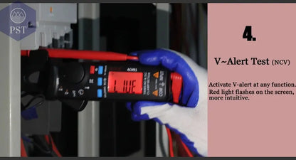 BSIDE Digital Clamp Meter 1mA High-Precision Ammeter Pliers True RMS DC AC Current Car Repair Electrical Temp Tester Multimeter       PST PS Tradings