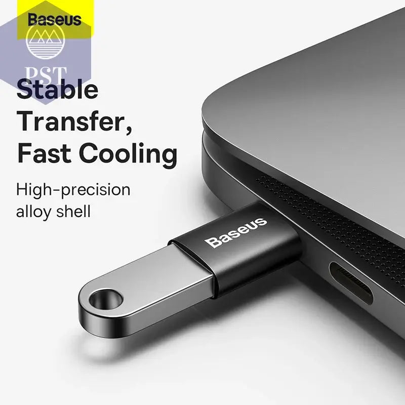 Baseus USB 3.1 OTG-Adapter USB Typ C auf USB-Buchse Konverter für MacBook Pro Air Samsung S22 Xiaomi USB-C USBC OTG-Anschluss       PST PS Tradings