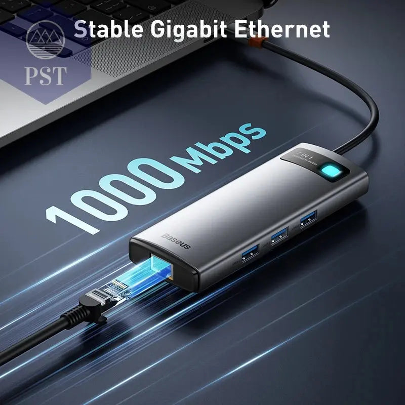 Baseus USB-C Hub 11-in-1 7-in-1 HDMI & VGA PST PS Tradings Zubehör PST PS Tradings  PST PS Tradings
