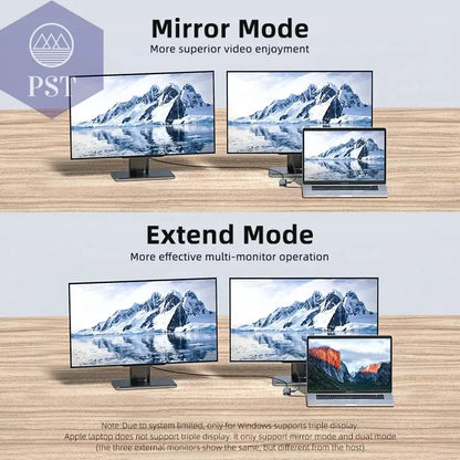 Baseus USB-C Hub 11-in-1 7-in-1 HDMI & VGA PST PS Tradings Zubehör PST PS Tradings  PST PS Tradings