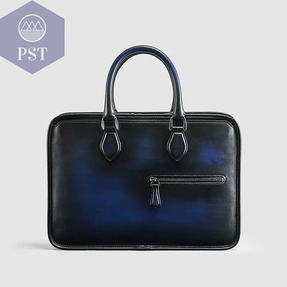 Business Aktentasche Style Berluti Sale Business Bag Echtleder 100% Kalbsleder  makeup palette     PST PS Tradings