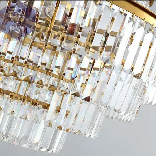 Elegante Moderne Kristall LED Deckenleuchte PST PS Tradings Beleuchtung PST PS Tradings  PST PS Tradings Elegante Moderne Kristall LED Deckenleuchte Beleuchtung