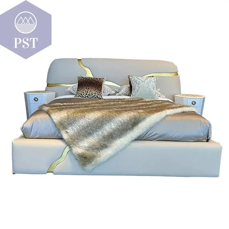 Elegantes Doppelbett italienischen StilDoppelbett PST PS Tradings cabinet-A PST PS Tradings