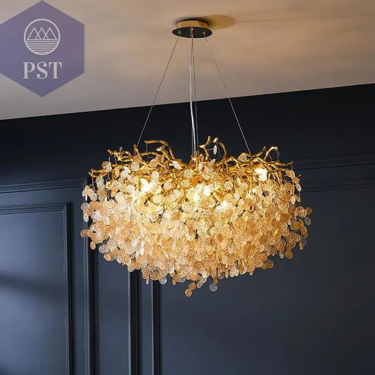 French Crystals Pendant Lamp       PST PS Tradings