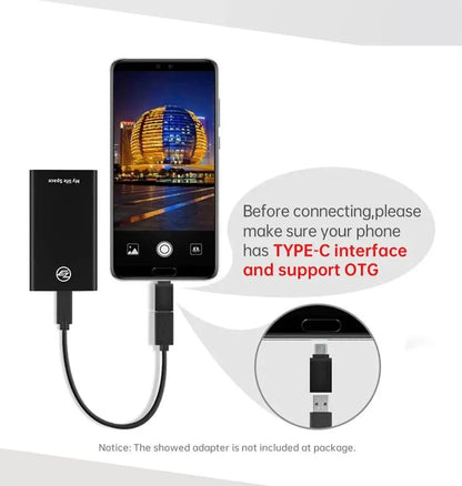 KingSpec External SSD hard drive 120GB SSD 240GB 480GB Portable SSD External hard drive 1TB hdd for laptop with Type C USB 3.1 - Property & Safety Tradings