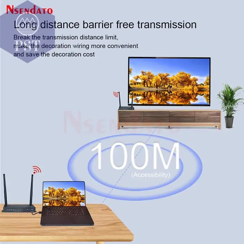 HDMI USB KVM Extender 4K 100M Extension Cable with Switch Wireless HDMI Video Transmitter Receiver Extender for Mouse Keyboard PST PS Tradings  PST PS Tradings  PST PS Tradings HDMI USB KVM Extender 4K 100M Extension Cable with Switch Wireless HDMI Video Transmitter Receiver Extender for Mouse Keyboard