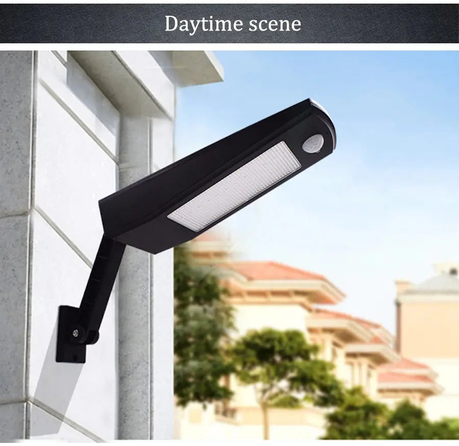 900lm Led Solar Licht Im Freien Wasserdichte Beleuchtung Für Garten Wand 48 leds Vier Modi Drehbare Pol Solar Lampe Neueste       PST PS Tradings