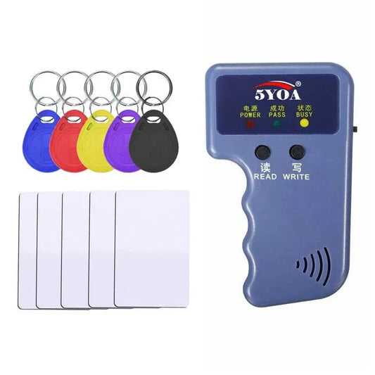 RFID Duplicator Card Reader  125KHz EM4100 Copier Writer Video Programmer T5577 Rewritable ID Keyfobs EM4305 Tags Card - PST PS Tradings