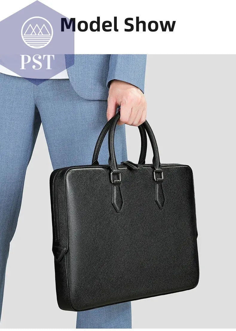 Hochwertige Ledertasche – Laptoptasche PST PS Tradings  PST PS Tradings  PST PS Tradings Hochwertige Ledertasche – Laptoptasche