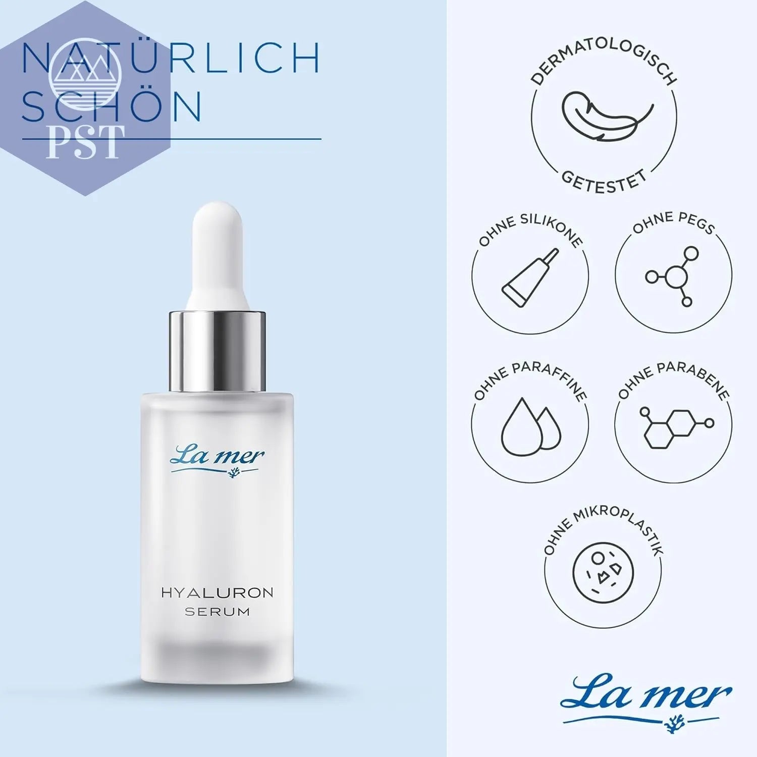 La Mer Hyaluron-Serum | Aufpolsterndes Serum | Reduziert Faltentiefe PST PS Tradings Beauty & Health - Beauty Essentials - Day Creams & Moisturizers PST PS Tradings  PST PS Tradings La Mer Hyaluron-Serum | Aufpolsterndes Serum | Reduziert Faltentiefe Beauty & Health - Beauty Essentials - Day Creams & Moisturizers