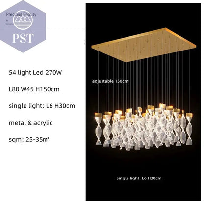 Moderne Kronleuchter dimmbare LED Pendelleuchter Design Leuchter PST PS Tradings Pendelleuchte PST PS Tradings  PST PS Tradings Moderne Kronleuchter dimmbare LED Pendelleuchter Design Leuchter Pendelleuchte