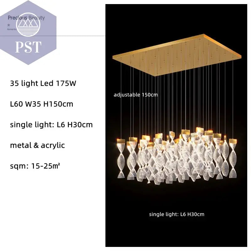 Moderne Kronleuchter dimmbare LED Pendelleuchter Design Leuchter PST PS Tradings Pendelleuchte PST PS Tradings  PST PS Tradings Moderne Kronleuchter dimmbare LED Pendelleuchter Design Leuchter Pendelleuchte