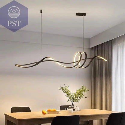 Moderne Pendelleuchte LED Esstischlampe Deckenleuchter 160cm PST PS Tradings Pendelleuchte PST PS Tradings  PST PS Tradings