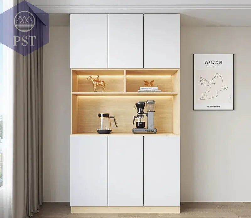 Moderne Wohnzimmerschrank mit Glastüren PST PS Tradings  PST PS Tradings 120x40x220cm-Y PST PS Tradings