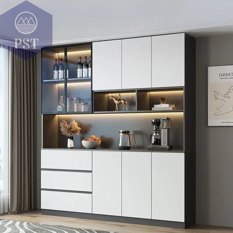 Moderne Wohnzimmerschrank mit Glastüren PST PS Tradings  PST PS Tradings  PST PS Tradings