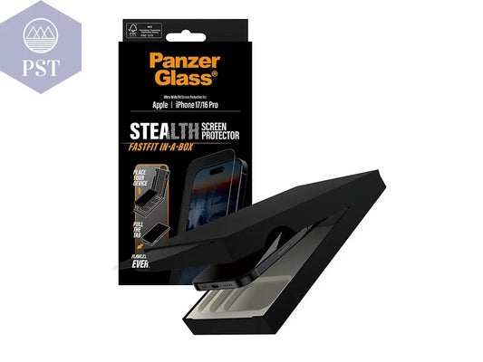 PanzerGlass Stealth Screen FastFit PST PS Tradings Displayschutz iPhone AirDisplayschutz