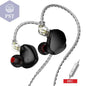 Pro DJ Metal In Ear Earphones      Black-with-Mic-China PST PS Tradings