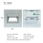 Einbau in LED-Treppen licht 85-265V Wand leuchte Beleuchtung Schritt Treppe Gang Lampen warm kühl weiß Keller Durchgang Fuß lichter       PST PS Tradings