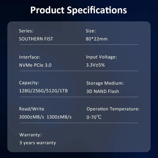 HUADISK SSD NVMe M2 1TB 512GB PCI-e 3.0X4 Internal Hard Disk  2280 SSD 256GB 128GB Solid State Drive Drive for Desktop PC Laptop - Property & Safety Tradings