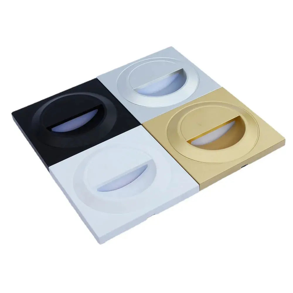 Einbau in LED-Treppen licht 85-265V Wand leuchte Beleuchtung Schritt Treppe Gang Lampen warm kühl weiß Keller Durchgang Fuß lichter       PST PS Tradings