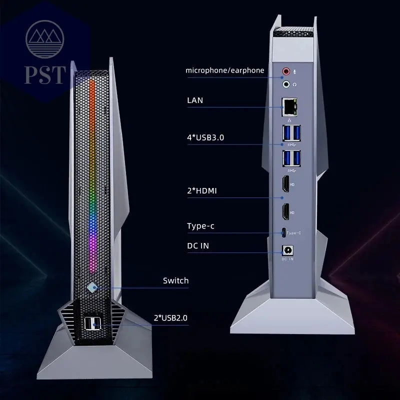 Topton Mini PC Gaming Computer i9 RTX4060 WiFi 6 PST PS Tradings Desktop PST PS Tradings  PST PS Tradings Topton Mini PC Gaming Computer i9 RTX4060 WiFi 6 Desktop